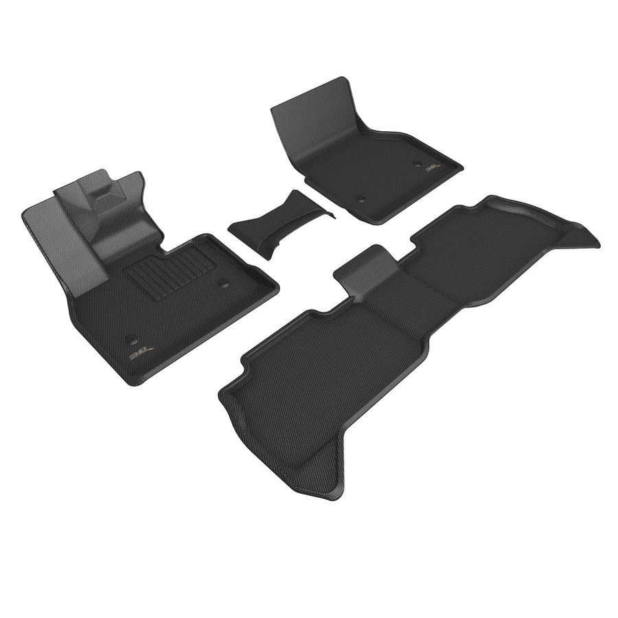Kagu Floor Mat 3D MAXpider Custom Fit (Black) Compatible with BMW iX (i20) 2022-2026 - Full Set