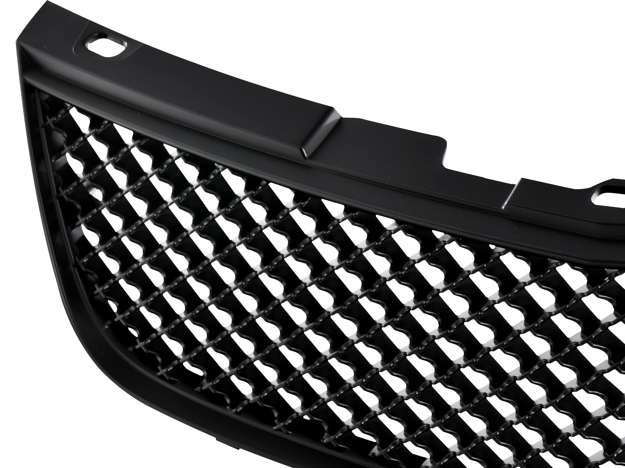 7165694 Armordillo USA Mesh Front Hood Grille - Matte Black Fits 2000-2005 Chevy Impala