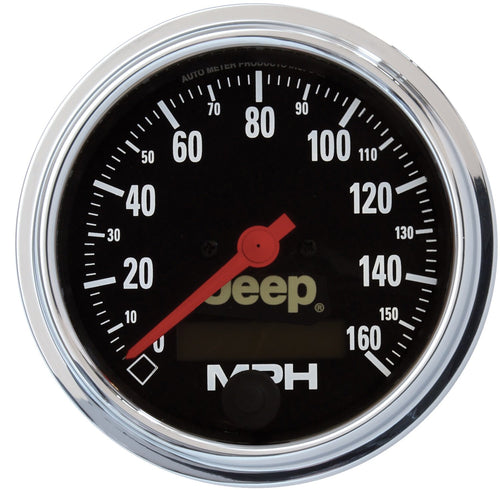 Jeep Auto Meter 880244 3-3/8" Electric Speedometer (0-160 MPH, 85.7mm)