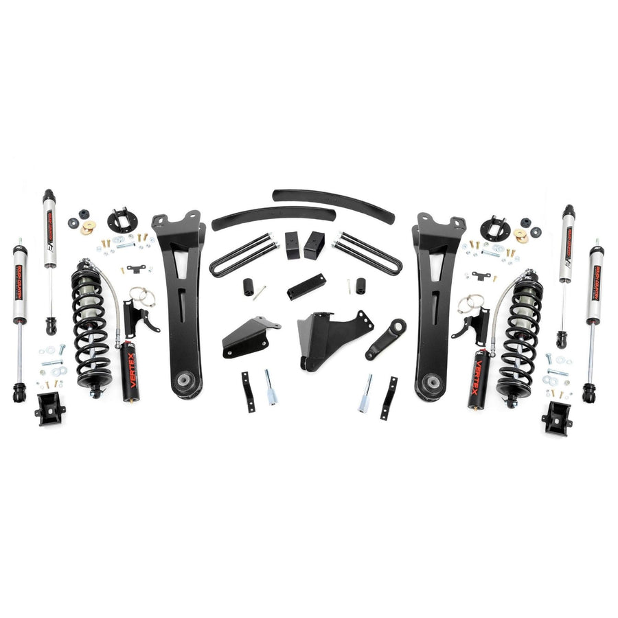 6" Rough Country Coilover Lift Kit for 05-07 Ford Super Duty| Radius Arm - 53658