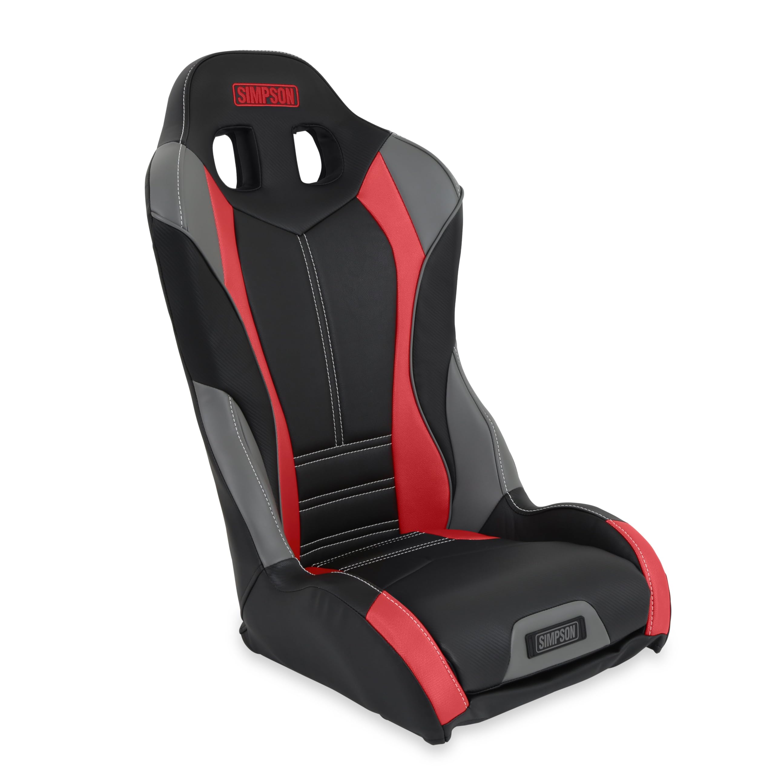 Pro Sport Simpson Racing 107-306 UTV Seat Black/Red/Gray