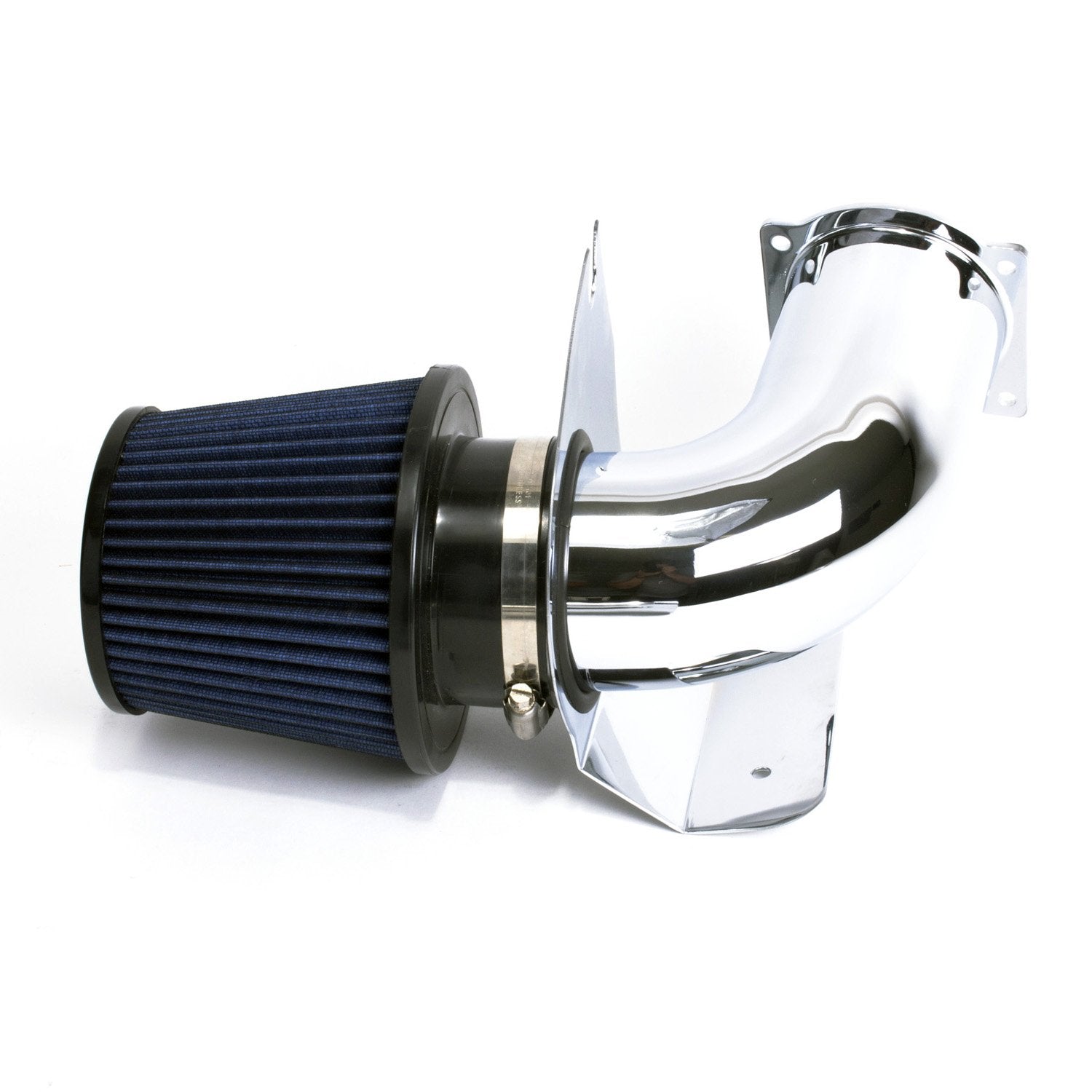Cold Air Intake System BBK Performance 1719 - Power Plus Series Performance Kit for Ford Mustang 3.8L V6 - Fenderwell Style - Chrome Finish