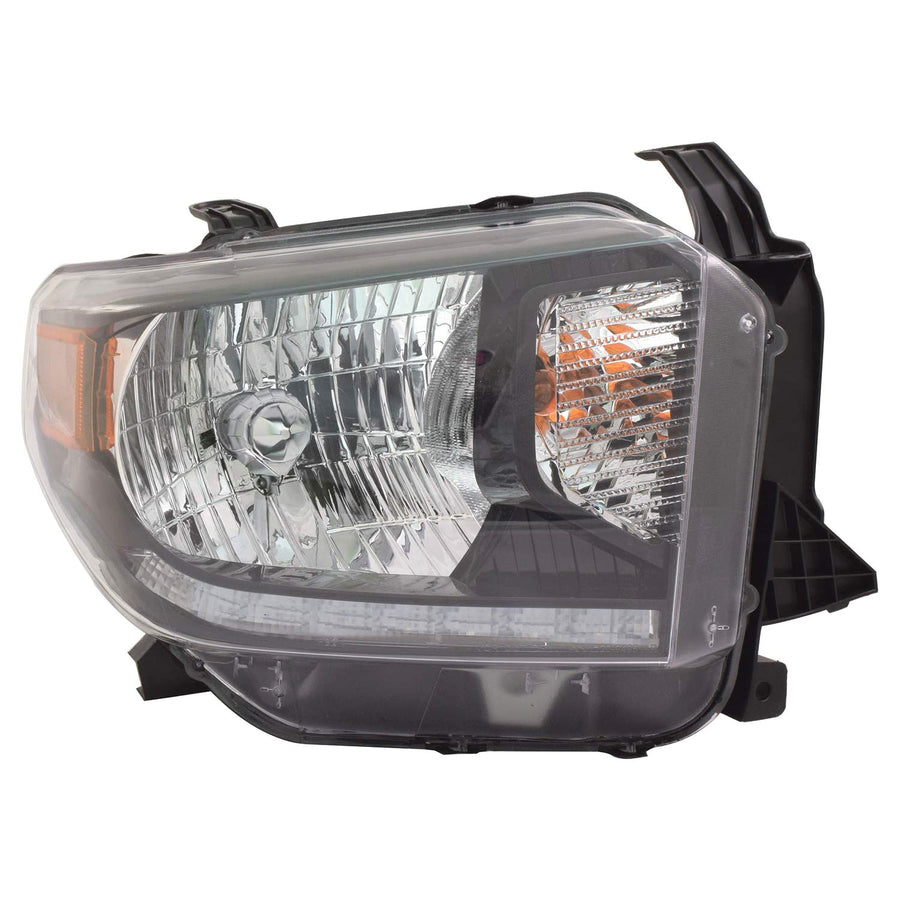 Right TYC Headlight Assembly Compatible with 2018-2021 Toyota Tundra