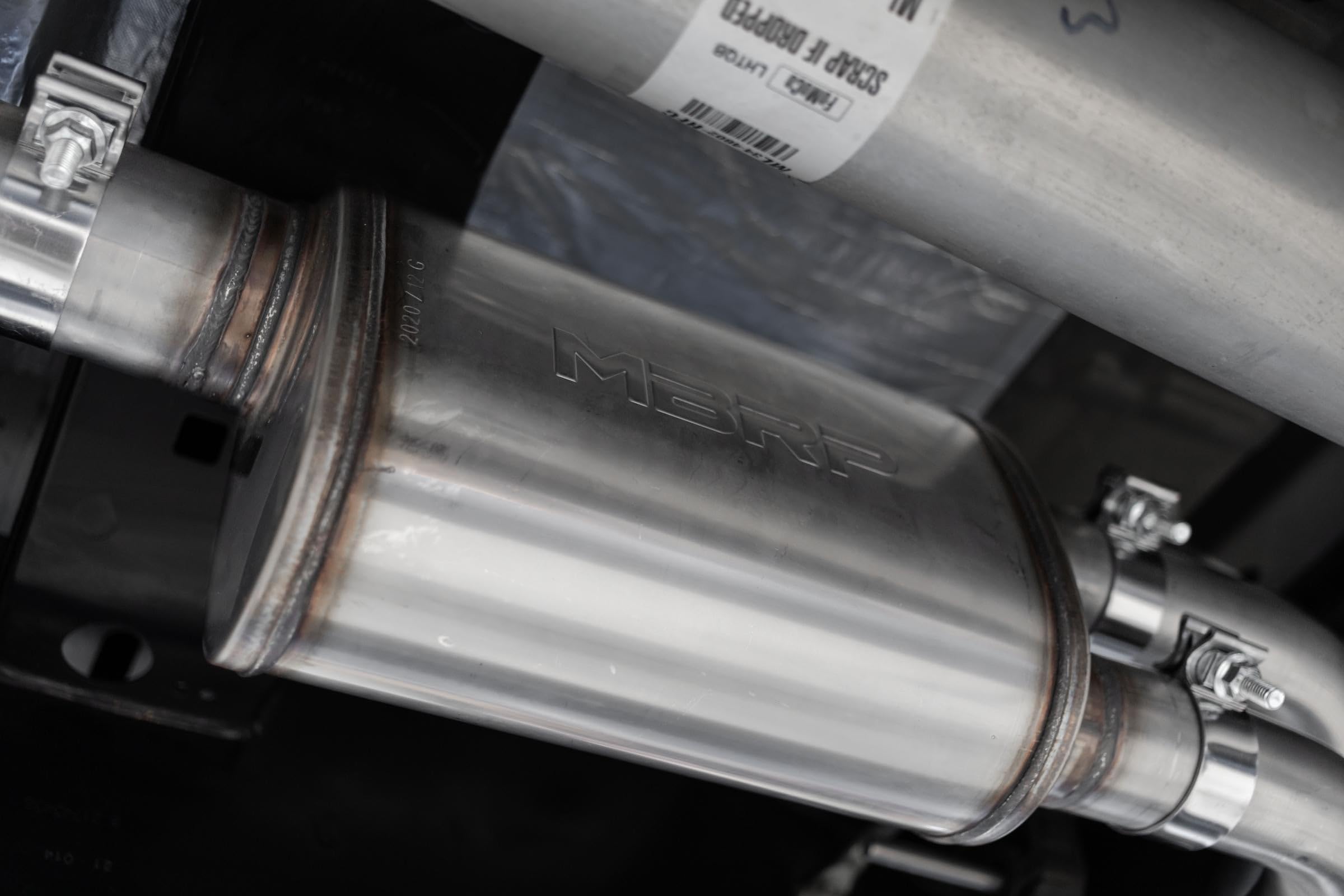 Ford F150 MBRP 2021+ T304 Pre-Axle (Street Profile) 2.5in OD Tips 3in Cat Back Exhaust