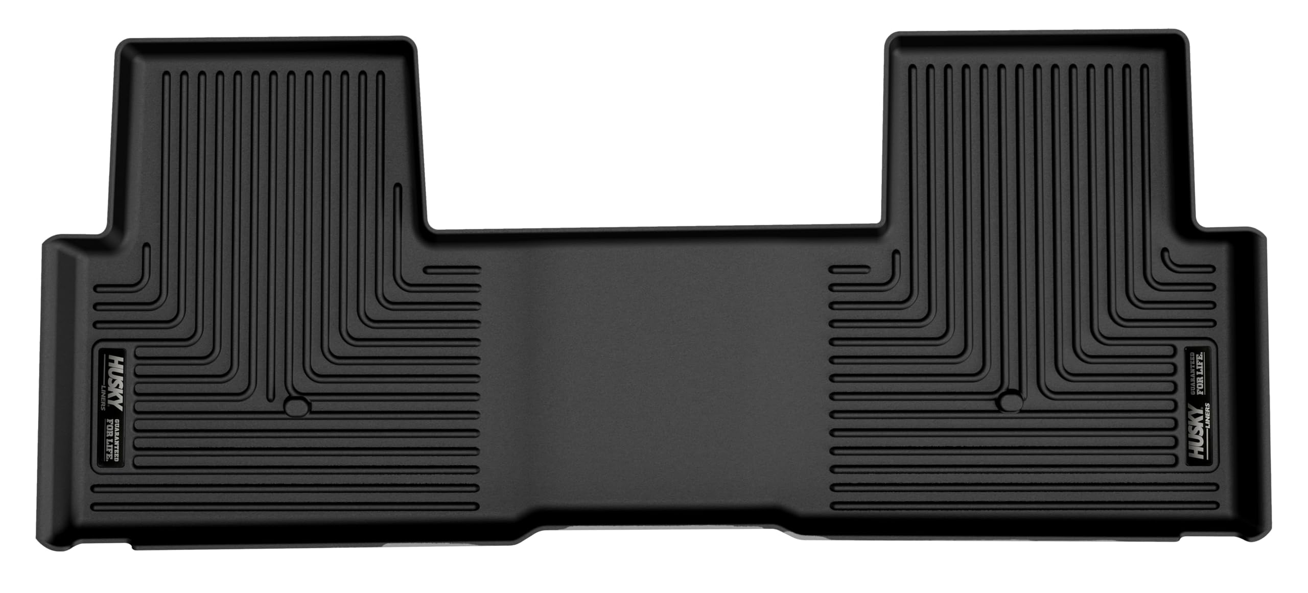 Weatherbeater Husky Liners Floor Mats | Fits 2023-2026 Honda Pilot | 2nd Row, 1-pc Black - 12821