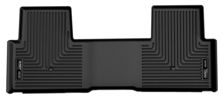 Weatherbeater Husky Liners Floor Mats | Fits 2023-2026 Honda Pilot | 2nd Row, 1-pc Black - 12821