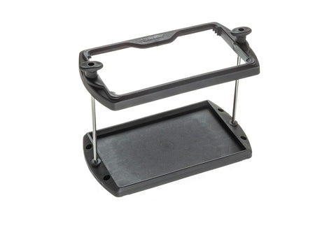 24 Series Attwood 9096-5 USCG-Approved Heavy Duty Adjustable Hold-Down Marine Boat Battery Tray, Black