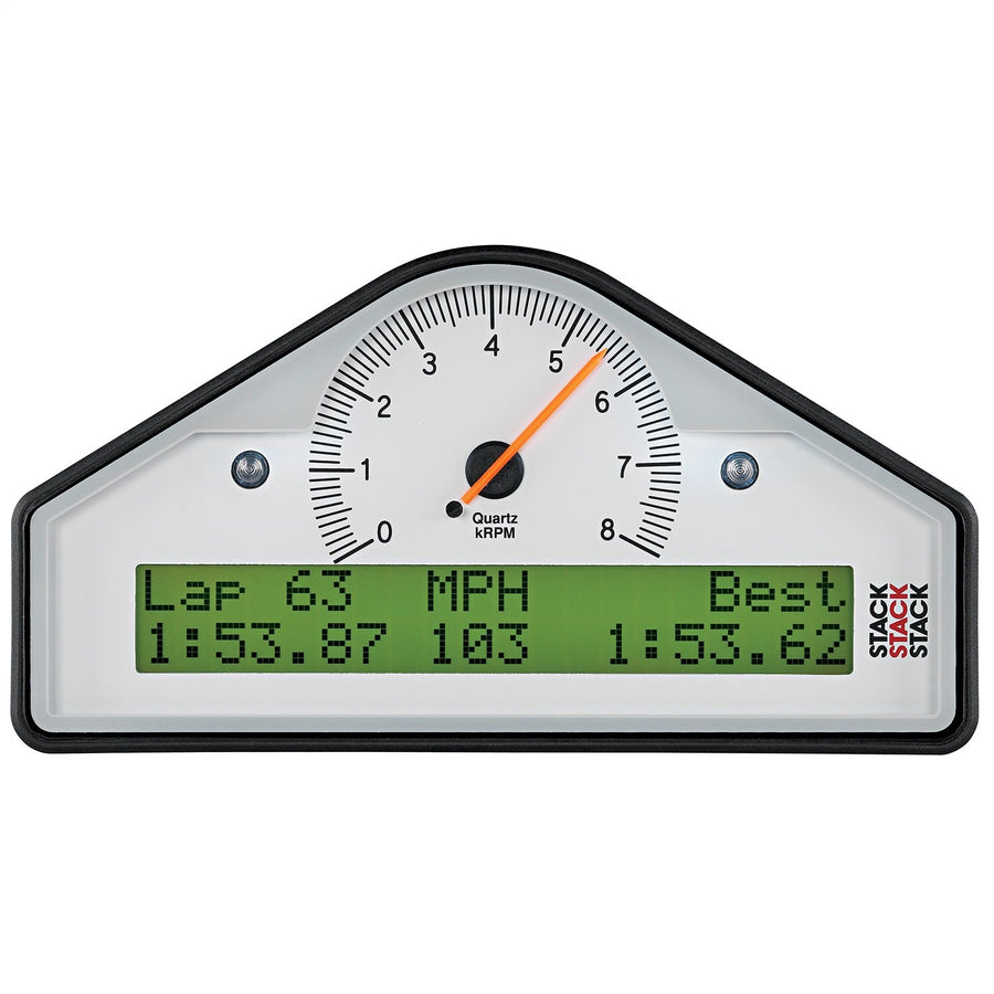 AutoMeter Street Dash ST8130-B, Wht, 0-8K RPM (Psi, Deg. F, Mph)