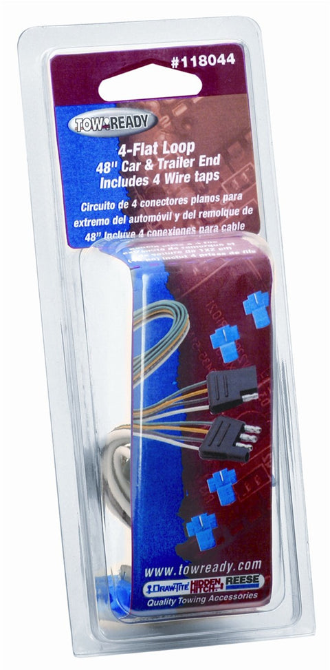 4-Flat Plug Loop Tow Ready 118044 48" Long