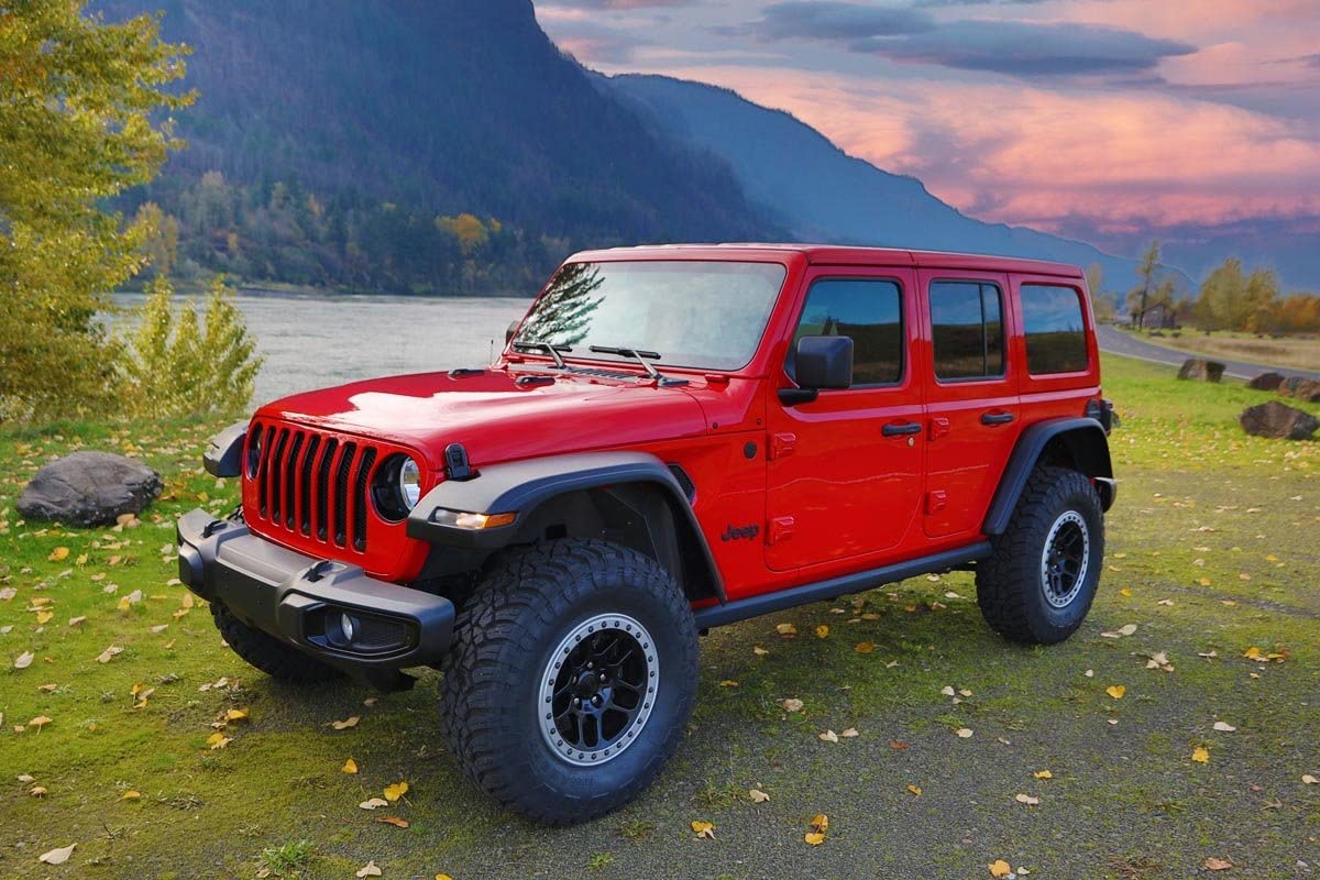 Rough Country Fender WF1 Flares for 2018-2022 Jeep Wrangler JL - A-J01822