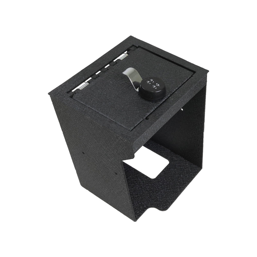 Center Console Safe Black Black Horse Compatible with 2020-2024 Ford Explorer-ASFE20