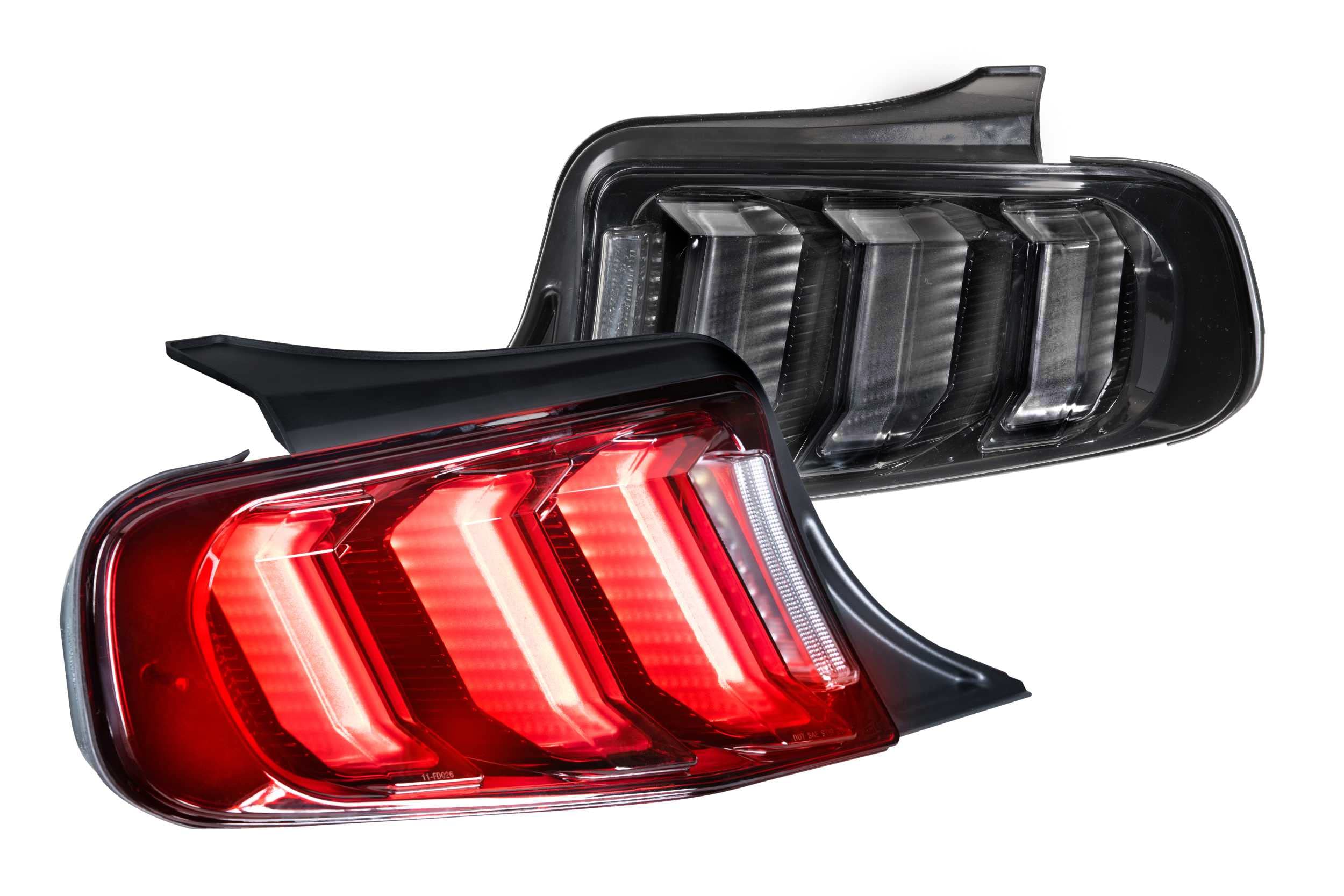 Morimoto Taillights XB LED Fits Ford Mustang 13-14, Plug and Play Smoked Assemblies (LF422.2)