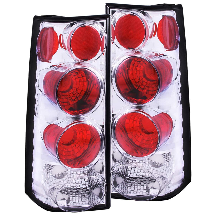 Chevrolet/GMC Anzo USA 211088 Chrome Tail Light Assembly - (Sold in Pairs)