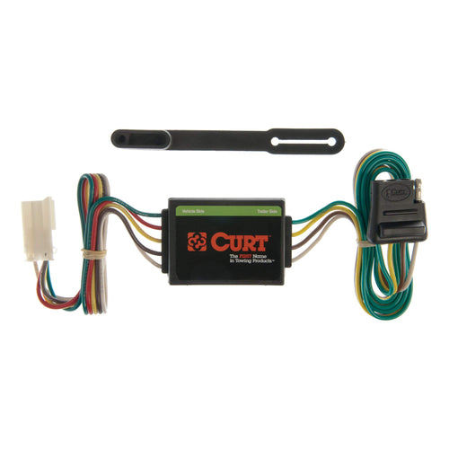 CURT 55339 Custom Vehicle-Side 4-Pin Trailer Wiring Harness, Fits Select Isuzu Trooper, Acura SLX