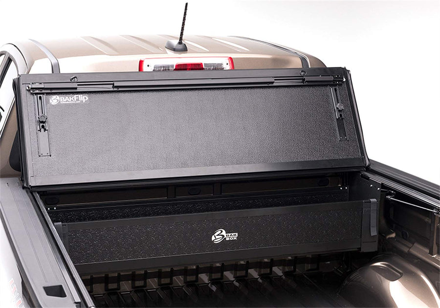 BAK BAKBox 2 Fold-Away Utility Box | RealTruck | 92205 | Fits 1997 - 2011 Dodge Dakota (6.6ft Beds)
