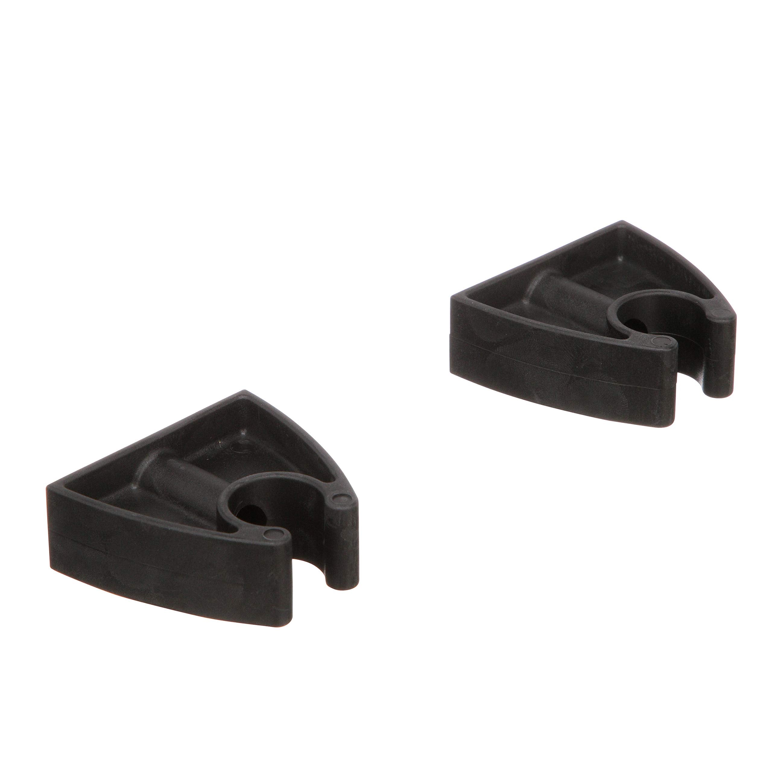 Pole Light Storage Clip Attwood 7571L7, Holds ¾-Inch-Diameter Poles, 2 Inches L x 1 ½ Inches H, Black Plastic