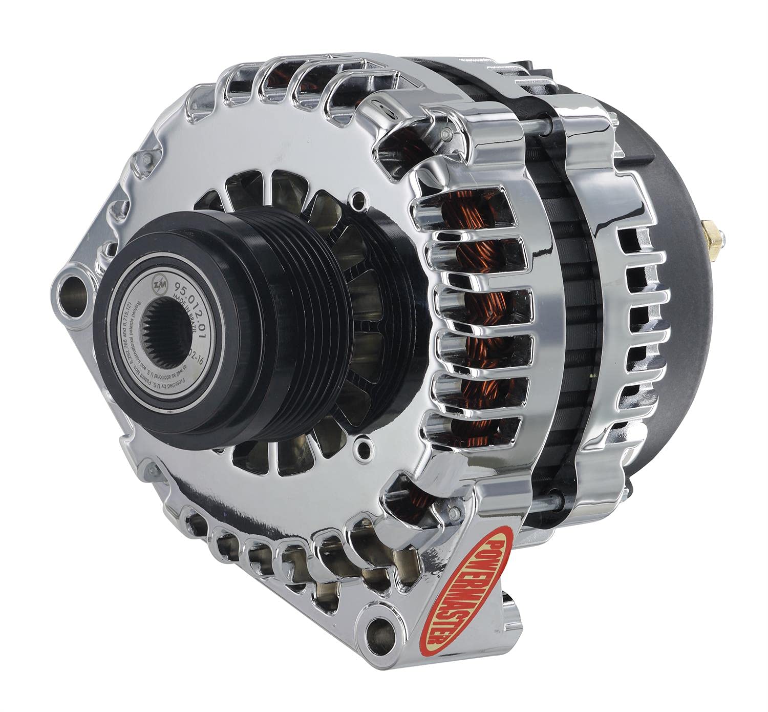 GM Powermaster 31487 Chrome 220A 6 grv Alt