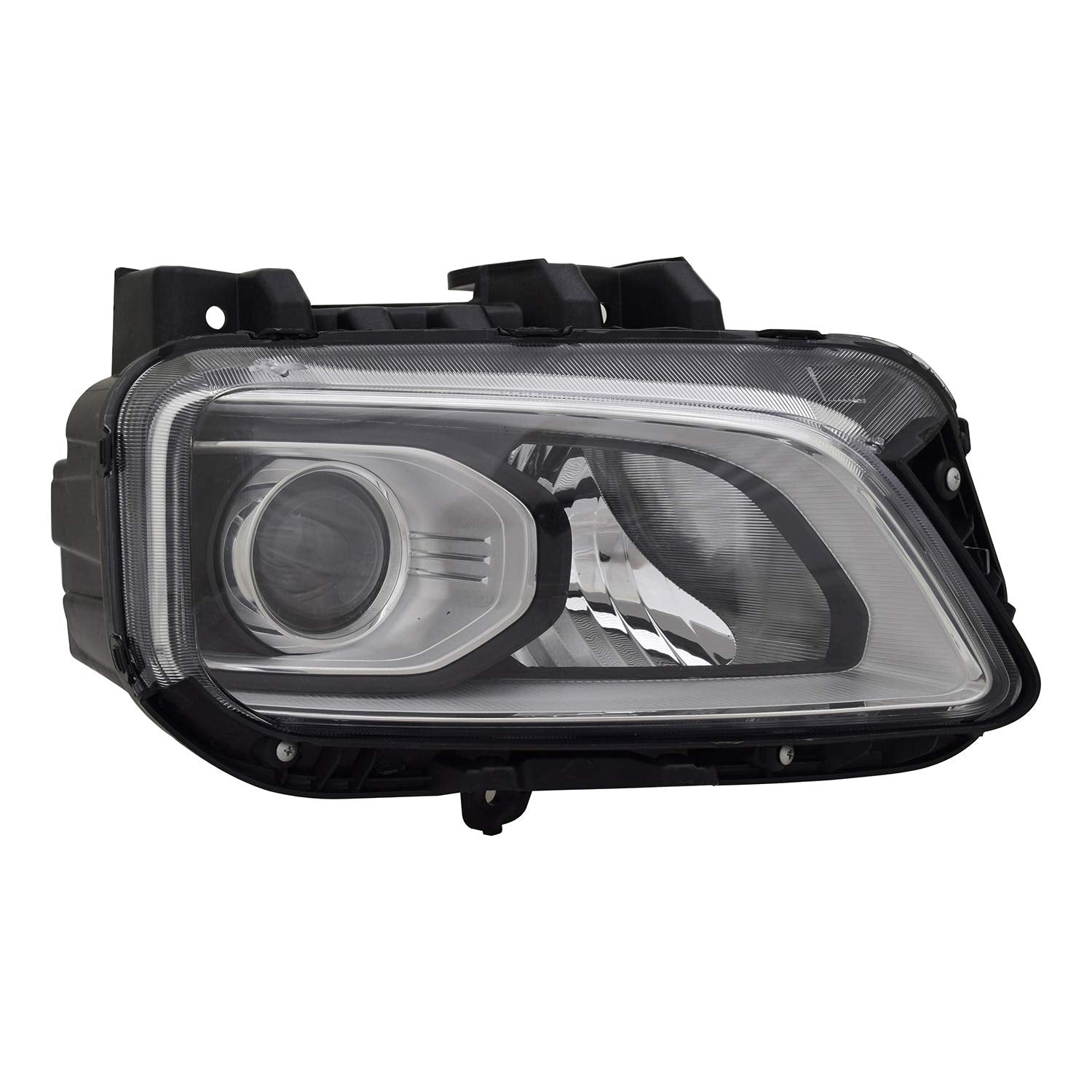 Right TYC Headlight Assembly Compatible with 2018-2021 Hyundai Kona