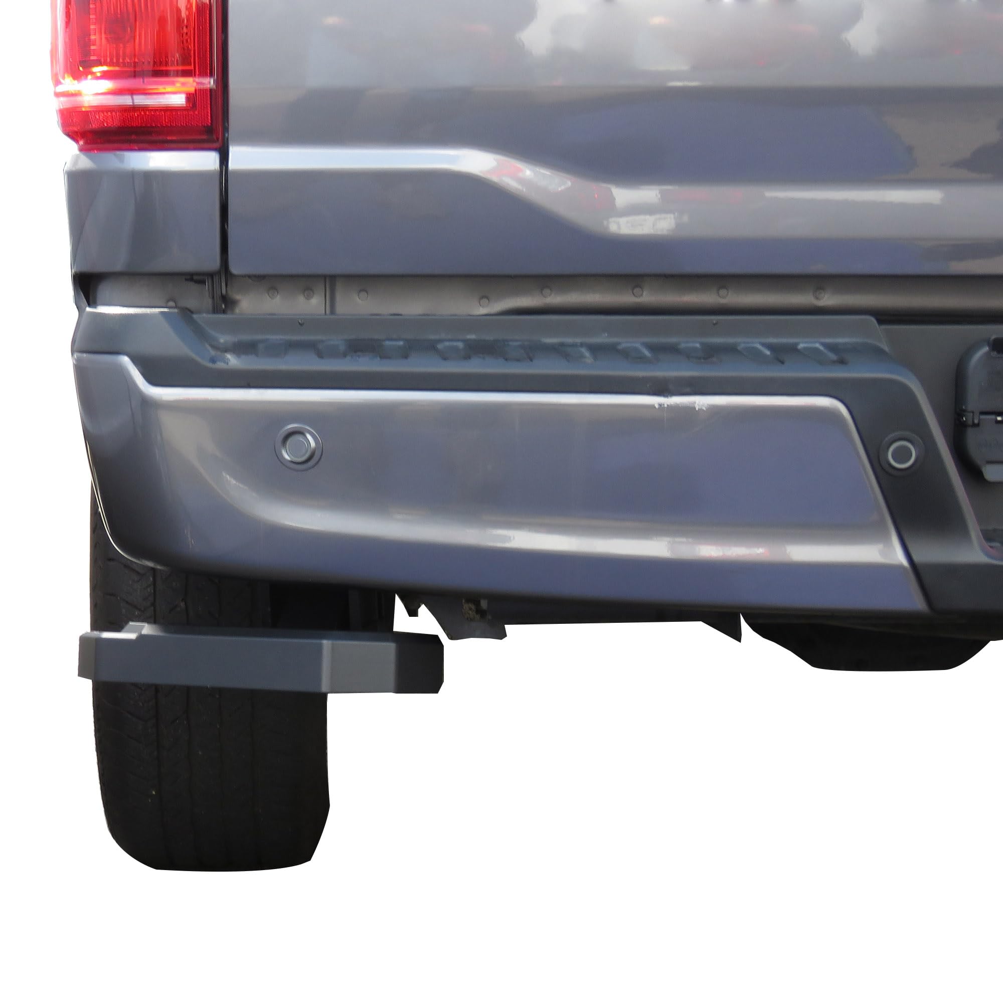 Retractable Black Horse Truck Bed Corner Step Compatible with 2021-2024 Ford F-150 |2022-2023 Ford F-150 Lightning EV -TBCFO21