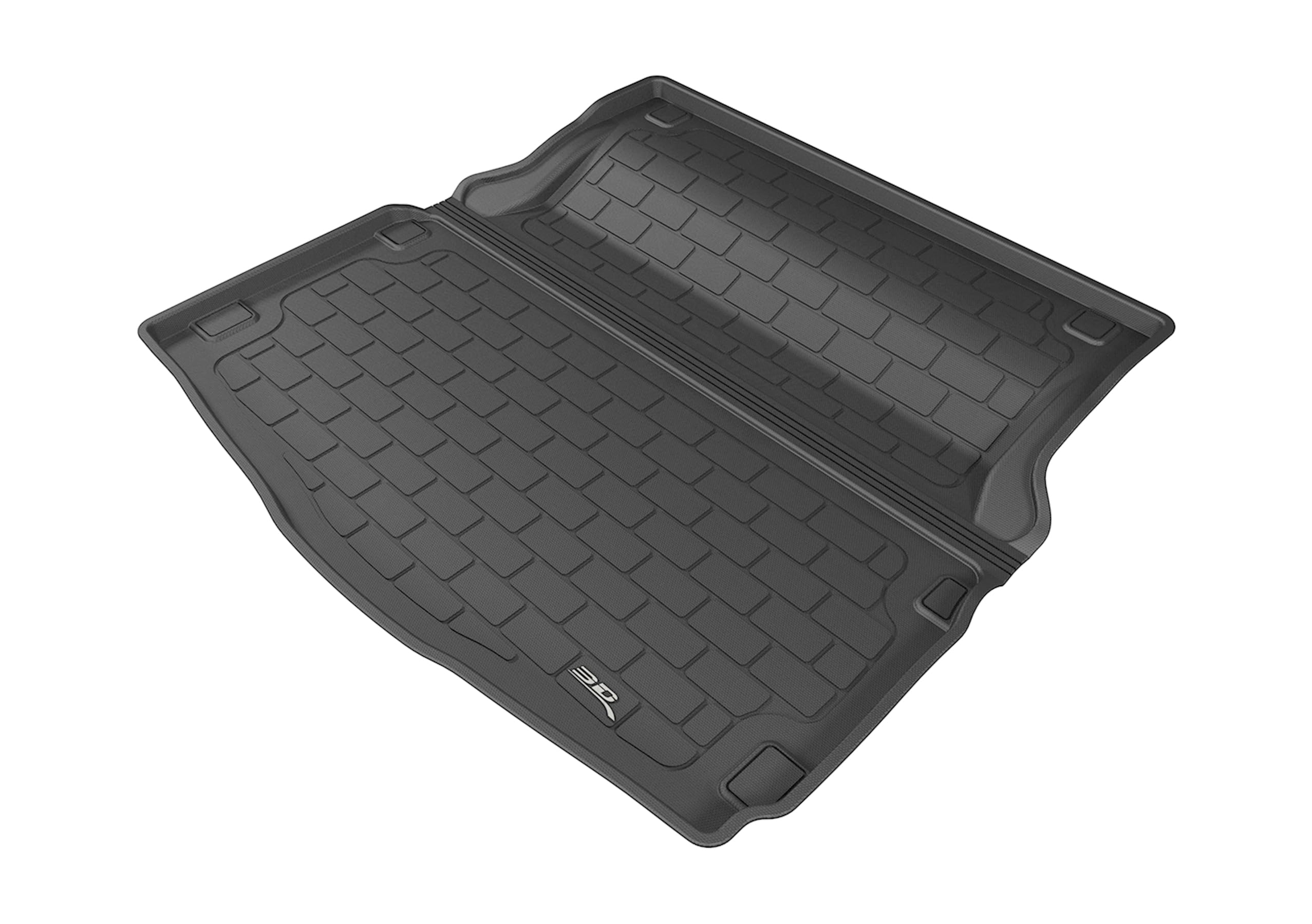 3D MAXpider Cargo Liner Kagu (Black) Compatible with Mercedes-Benz C-Class/C 63 AMG 2015-2021/C 450 AMG 2016/C 43 AMG 2017-2021 (Sedan)- Cargo Liner