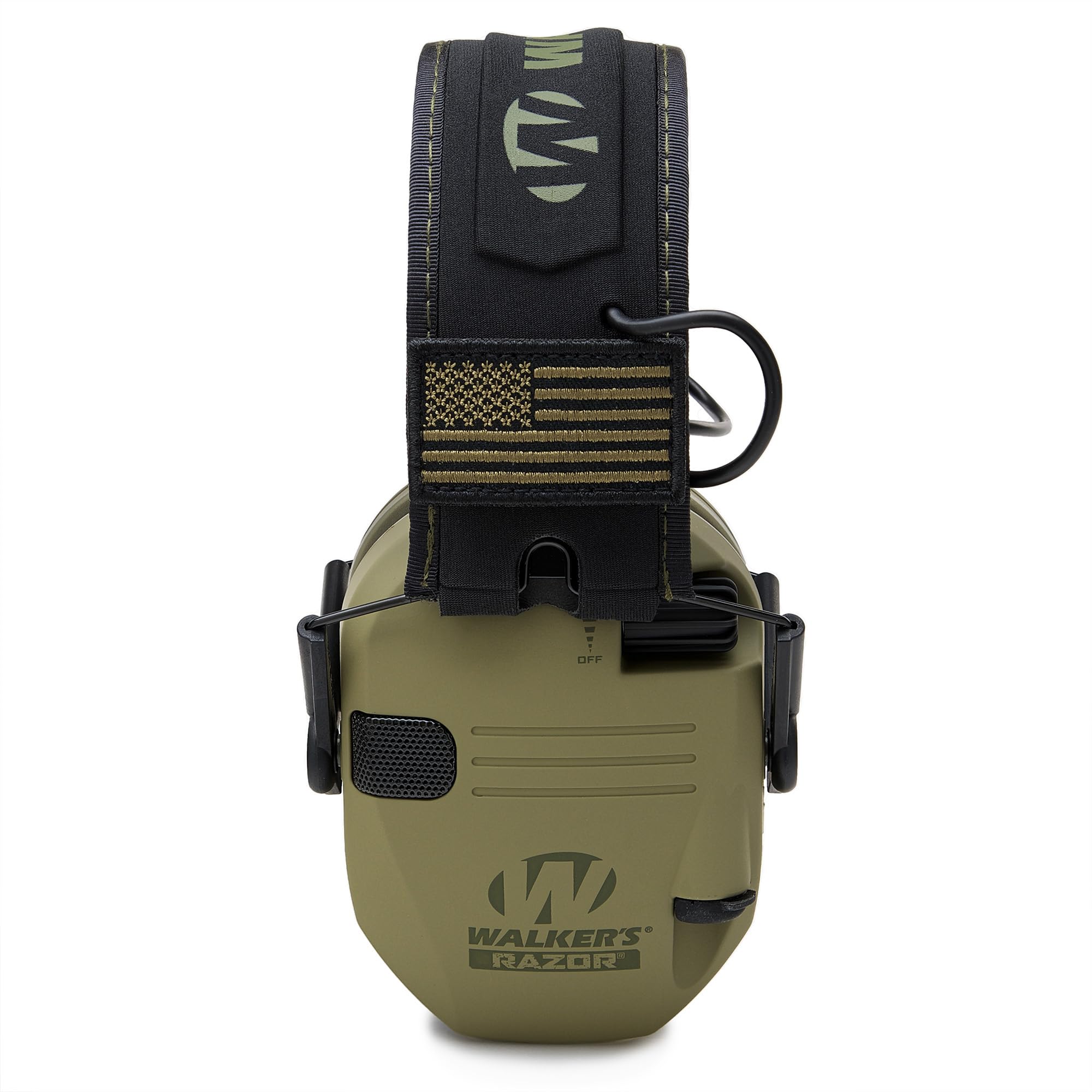 Patriot Series Walker's Razor Slim Muffs - Olive Drab Green