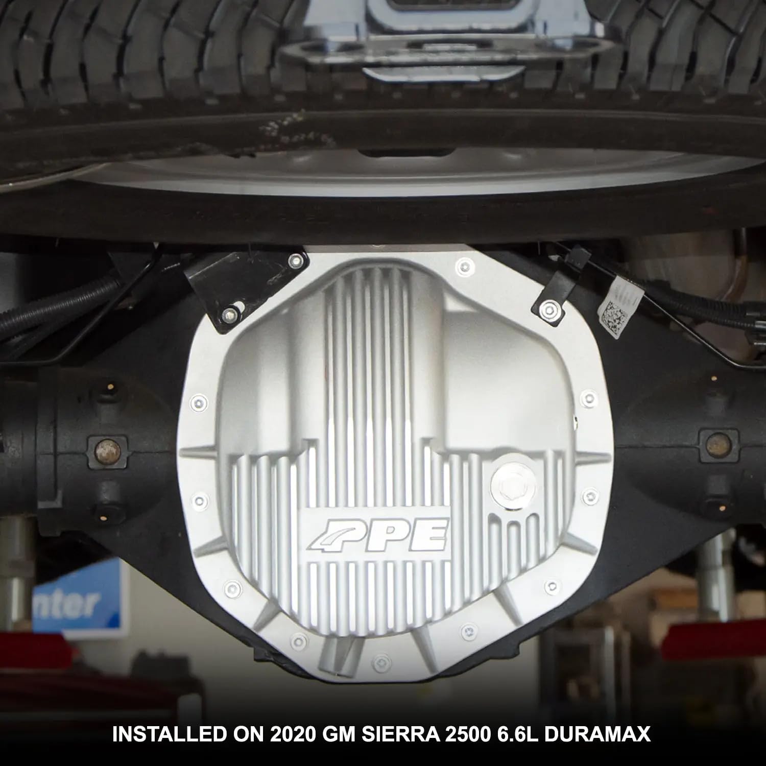 Heavy Duty PPE Rear Differential Cover 138053020 (Black) Compatible with 2020+ GM 2500HD/3500HD