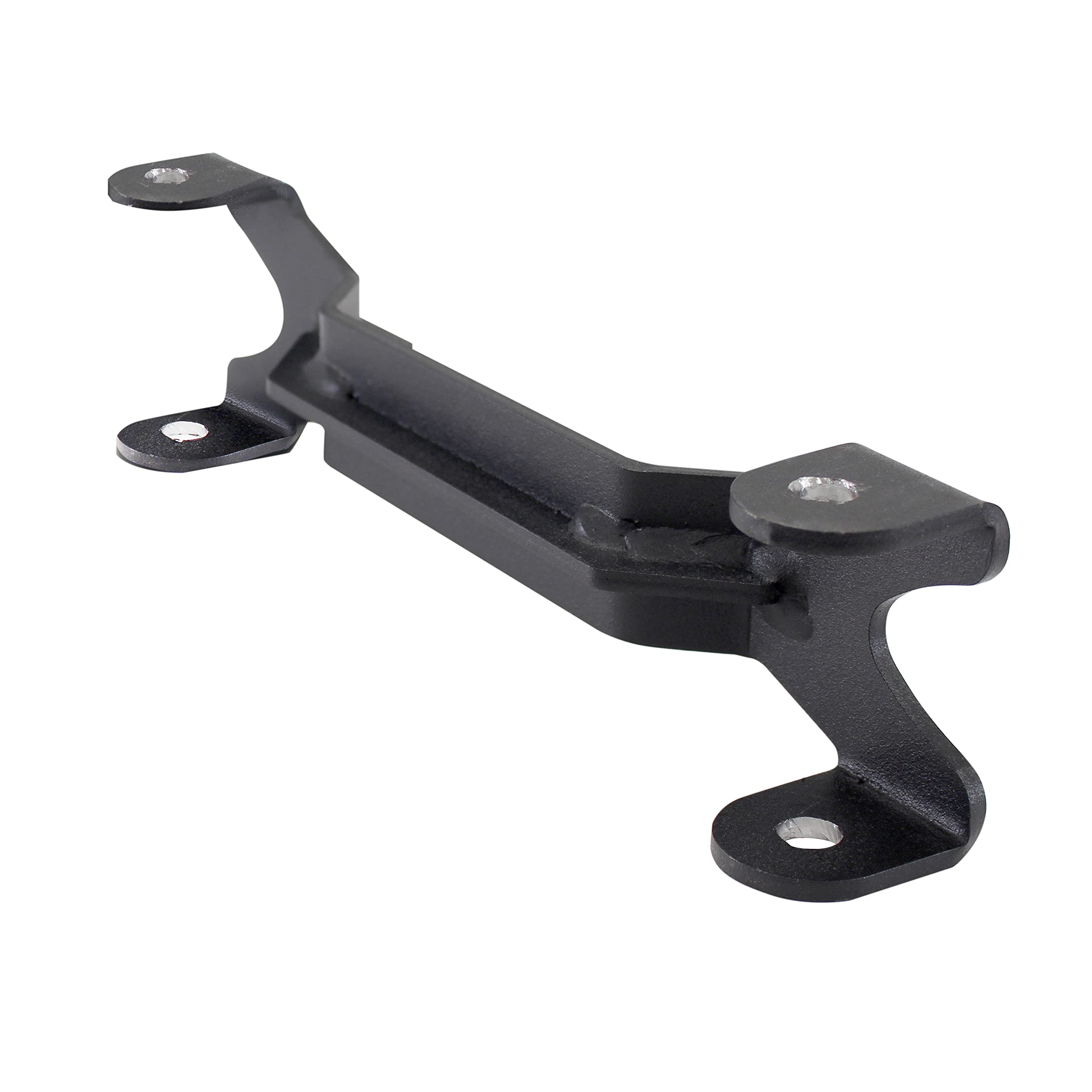 Go Rhino SRM Rack to XRS Overland Rack Connector Bracket Kit | Mild Steel, Textured Black | 5950010T