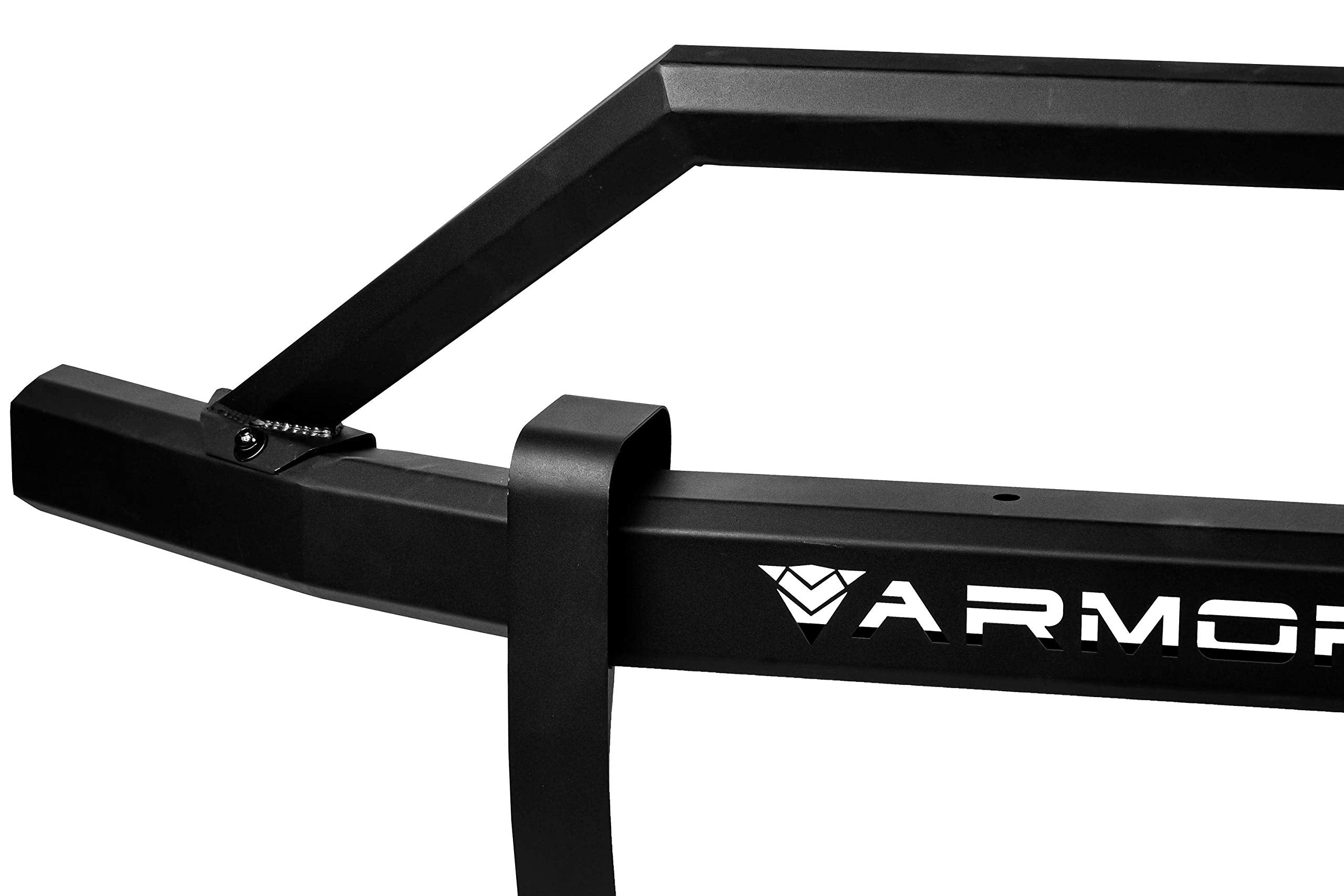 AR2 Pre-Runner Style Modular Grille Guard ARMORDILLO USA - Matte Black Fits 2011-2014 GMC Sierra 2500 HD / 3500 HD