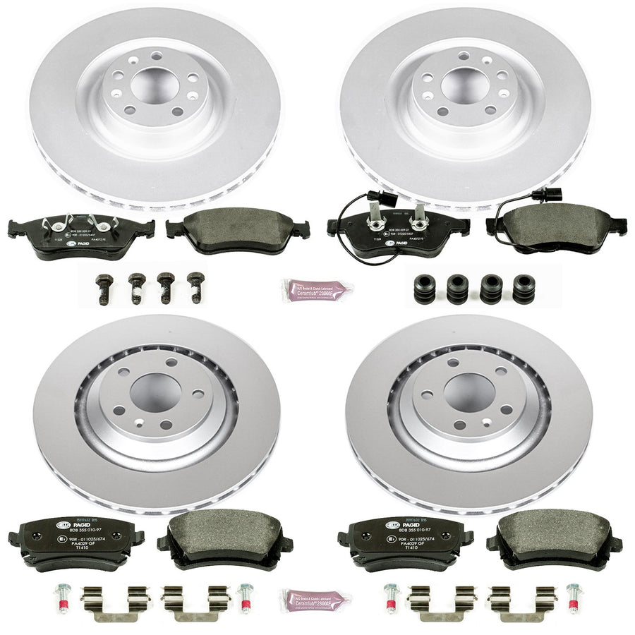 Euro-Stop Power Stop Brake Kit Front and Rear ESK5746