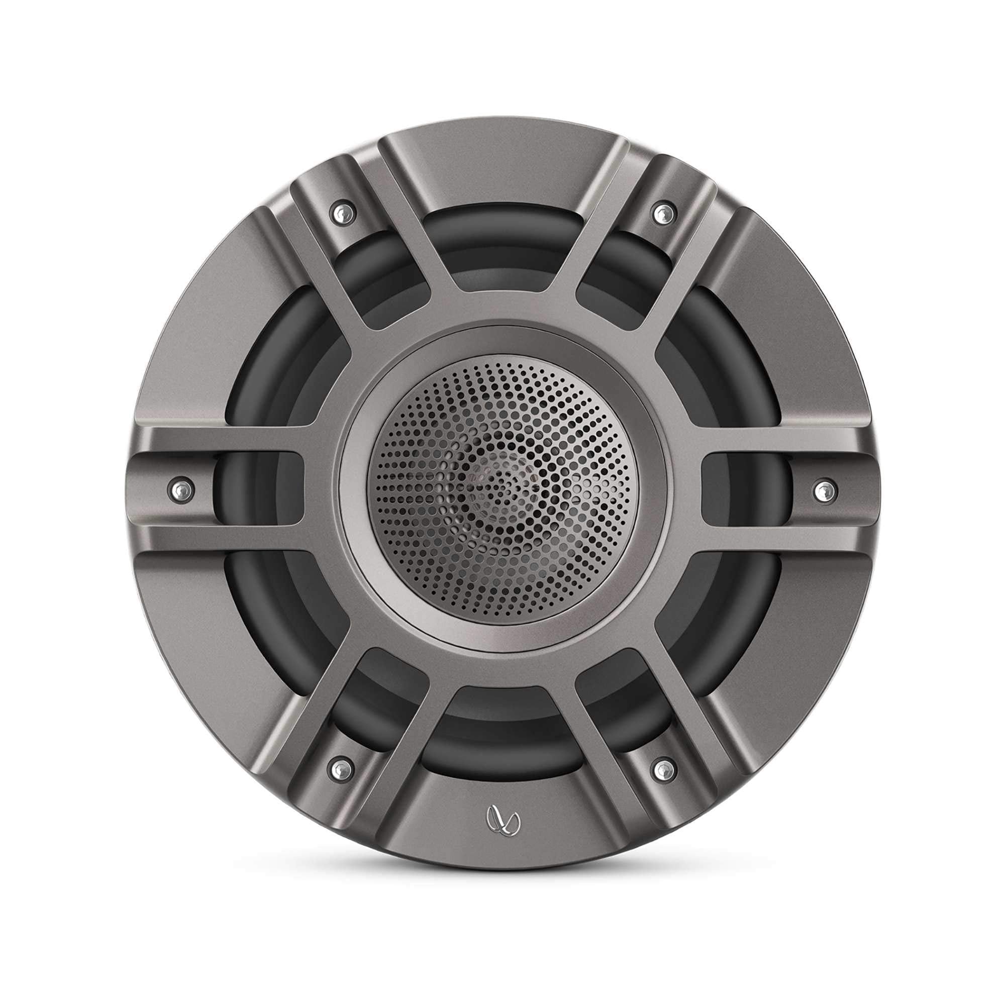 Kappa Marine Infinity KAPPA8135M Titanium 8" Premium 3-Way RGB LED Convertible Speakers