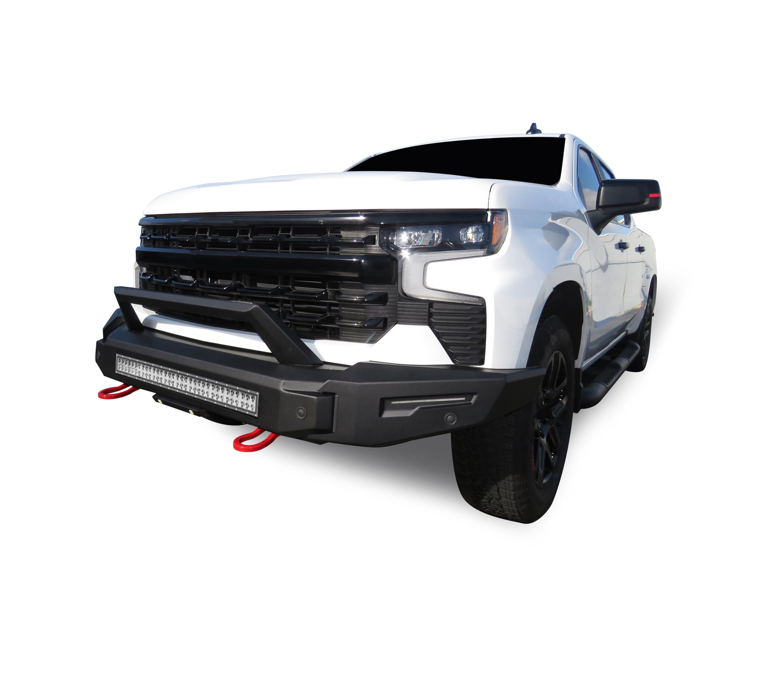 Modular Black Horse Armour II Heavy Duty Front Bumper Matte Black Compatible with 2019-2023 Ford Ranger-AFB-SI23-K2