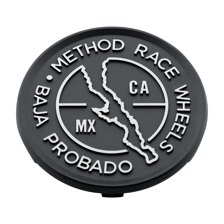 Baja Proven Method Race Wheels Center Cap, Black