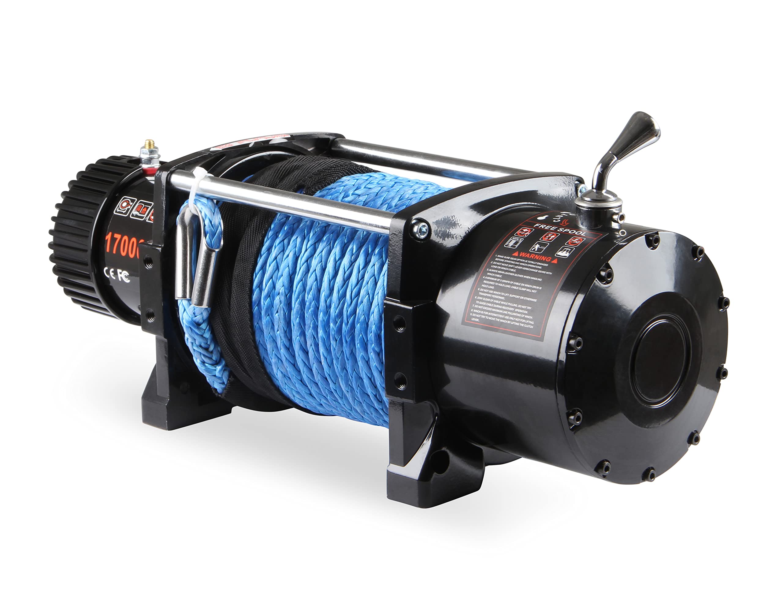 Off-Road Anvil 17011AOR: 12V Winch, 17000 Lbs - Rope, Multi