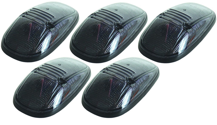 Hi-Five Smoke Pacer Performance 20-245S Dodge Style Cab Roof Light Kit, (Pack of 5)