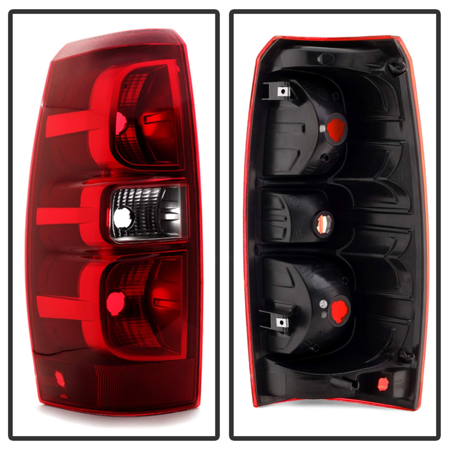 Chevy Avalanche Left Driver Side Tail Light Xtune ALT-JH-CAVA07-OE-L