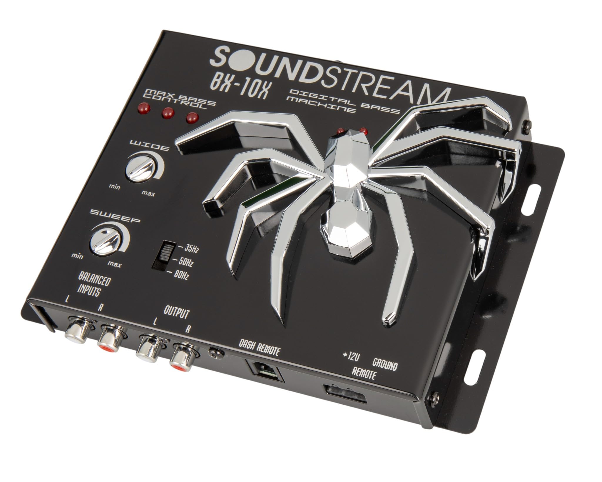 Bass Enhancer Processor Soundstream BX-10X – Car Audio Bass Restoration Processor with Remote Control | Subwoofer Bass Booster and Epicenter Alternative for Factory & Aftermarket Sound Systems