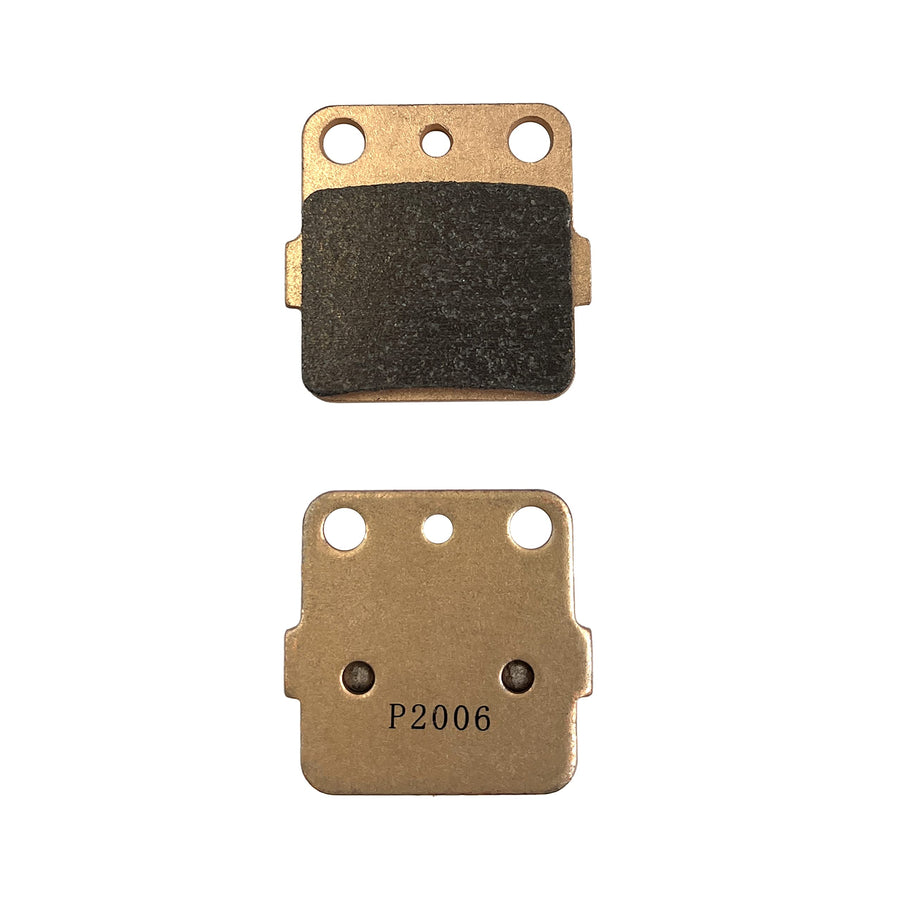 Demon Rear Powersports Sintered Brake Pads (1985-86)(2002-03)(2005-06)(2008-15) Compatible with Honda/Yamaha/ArcticCat/SuzukiATC/Grizzly/Quadsport/Raptor/DVX/TRX, High Density Metallic Grip