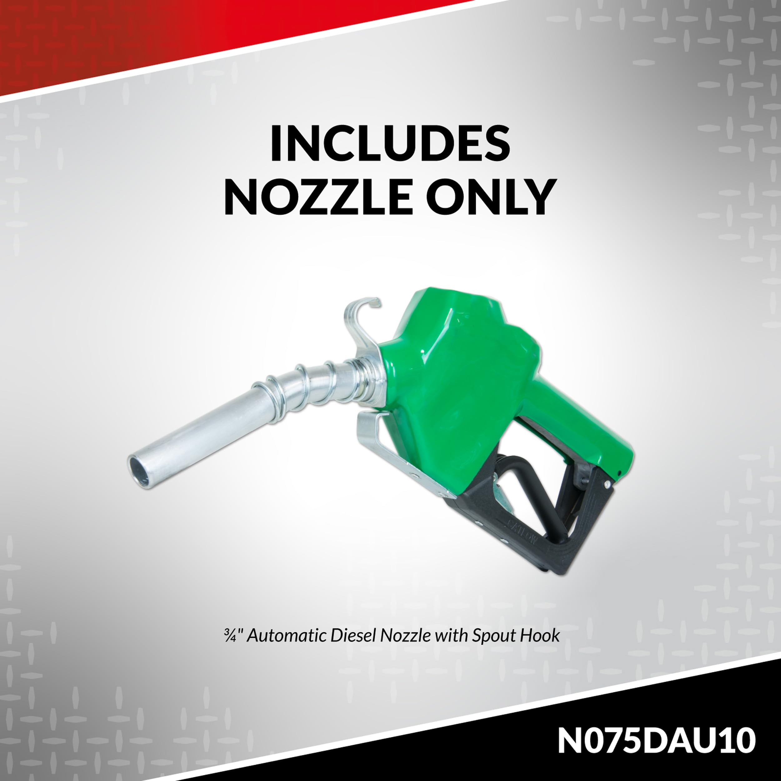 Automatic Fill-Rite N075DAU10 Nozzle 3/4" (Green)