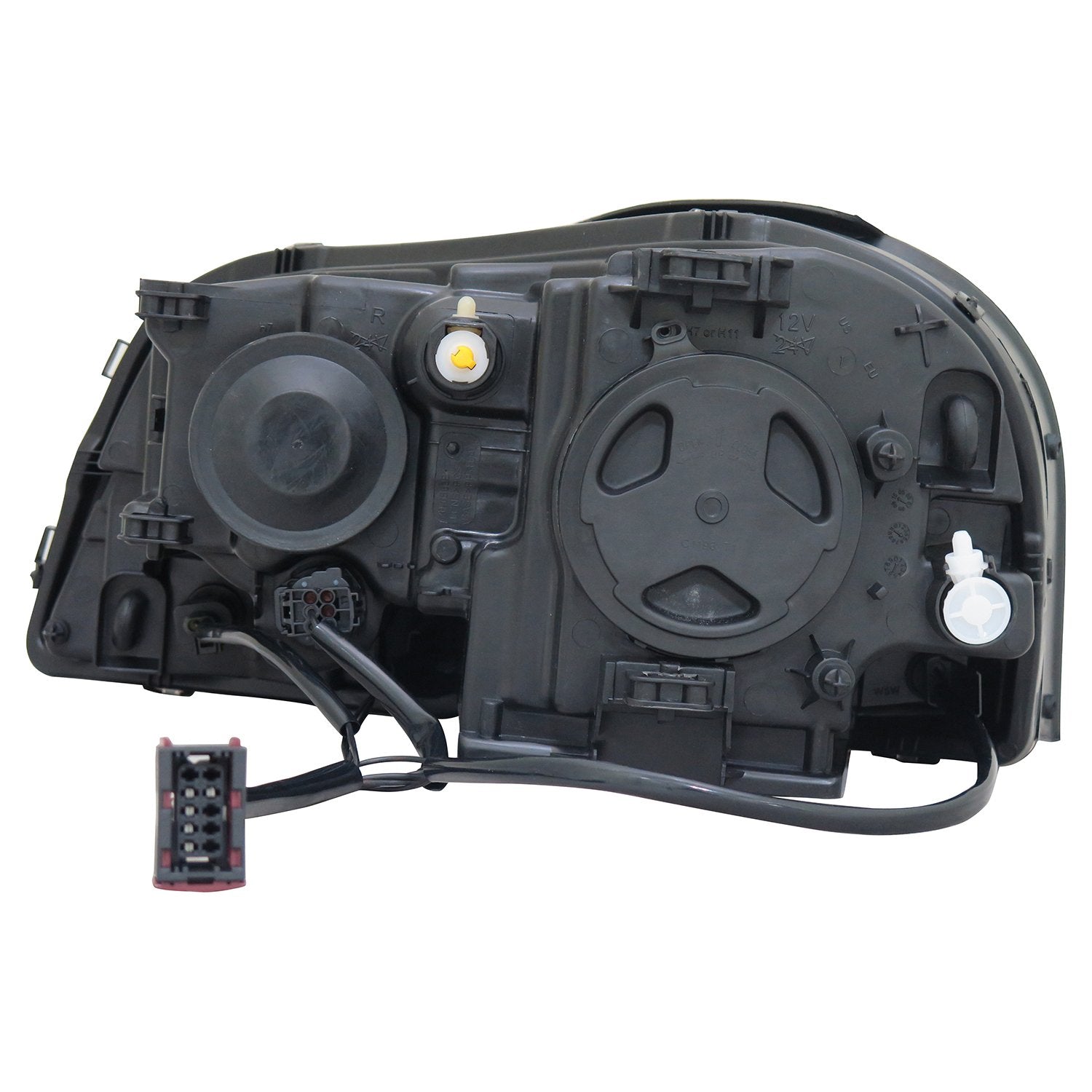 Right TYC Headlight Assembly Compatible with 2003-2014 Volvo XC90