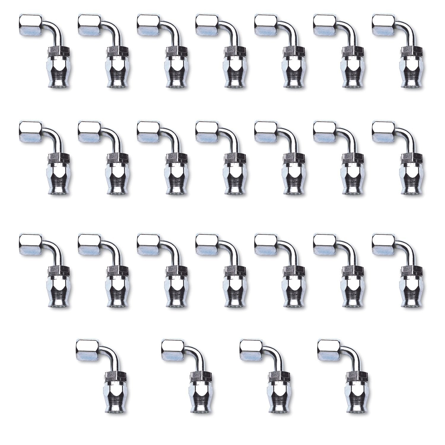 PWR STEERING HOSE END ENDURA, -6 90 DEG 25 PC BULK PKG