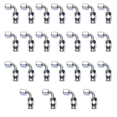 PWR STEERING HOSE END ENDURA, -6 90 DEG 25 PC BULK PKG