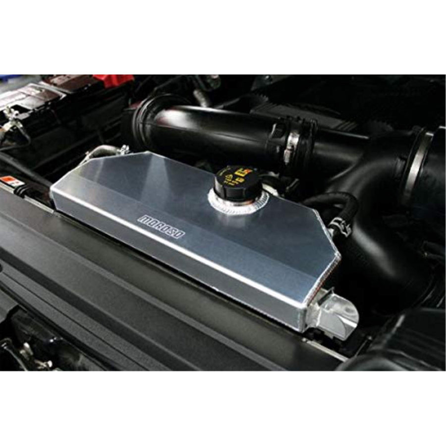 Ford F-150 and Raptor 2015-Up Moroso 63852 Aluminum Coolant Tank