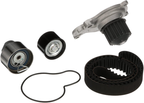Gates Engine Timing Belt Kit with Water Pump TCKWP265B