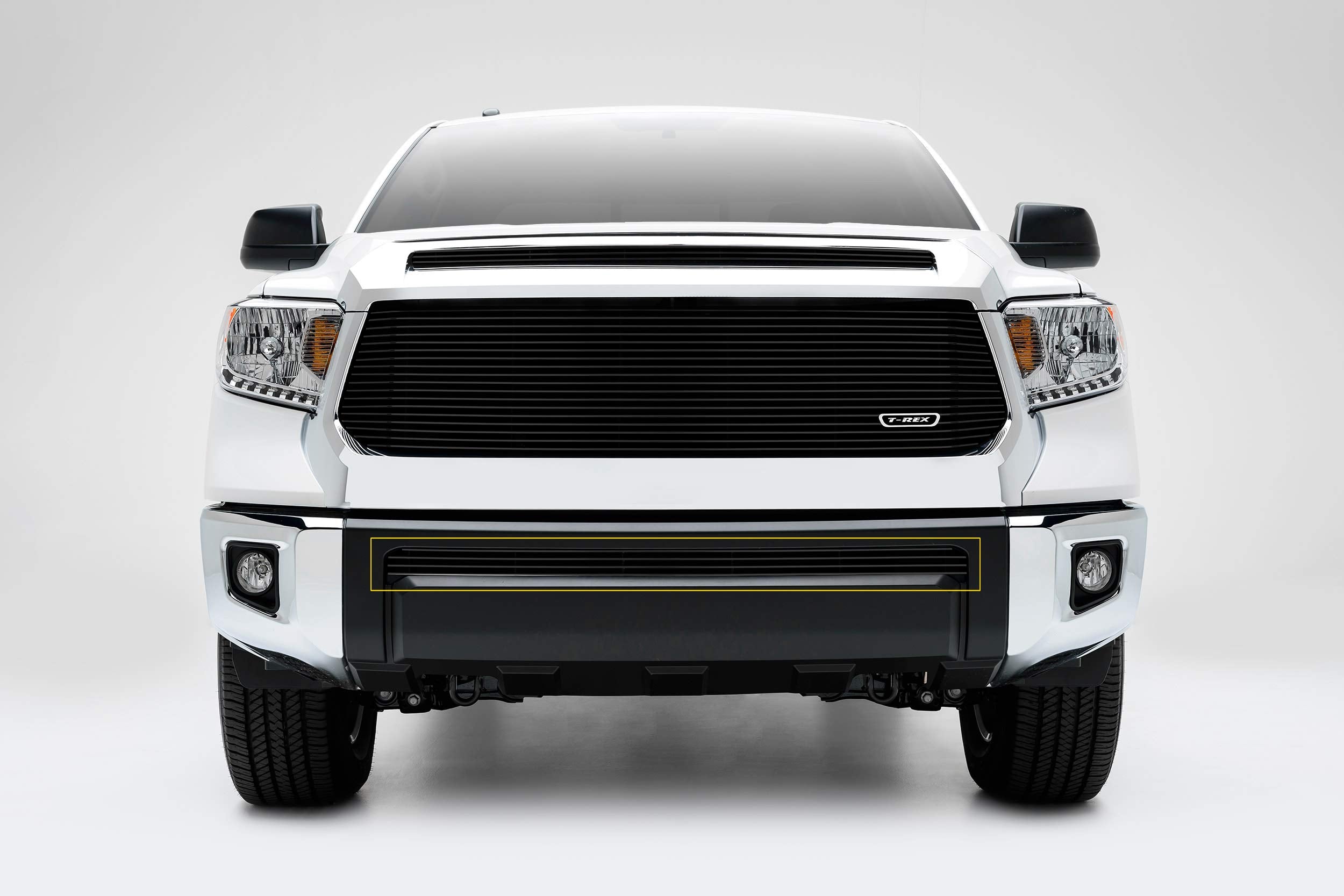 T-Rex Grilles Billet Bumper Grille 2014-2021 Tundra, Black, 1 Pc, Overlay - PN #25964B