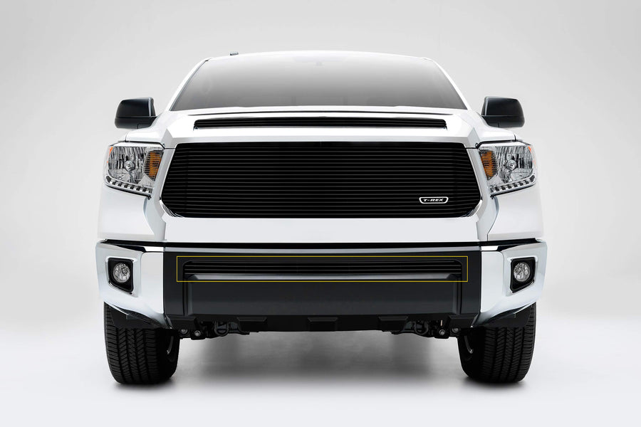 T-Rex Grilles Billet Bumper Grille 2014-2021 Tundra, Black, 1 Pc, Overlay - PN #25964B