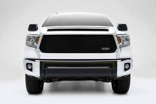 T-Rex Grilles Billet Bumper Grille 2014-2021 Tundra, Black, 1 Pc, Overlay - PN #25964B