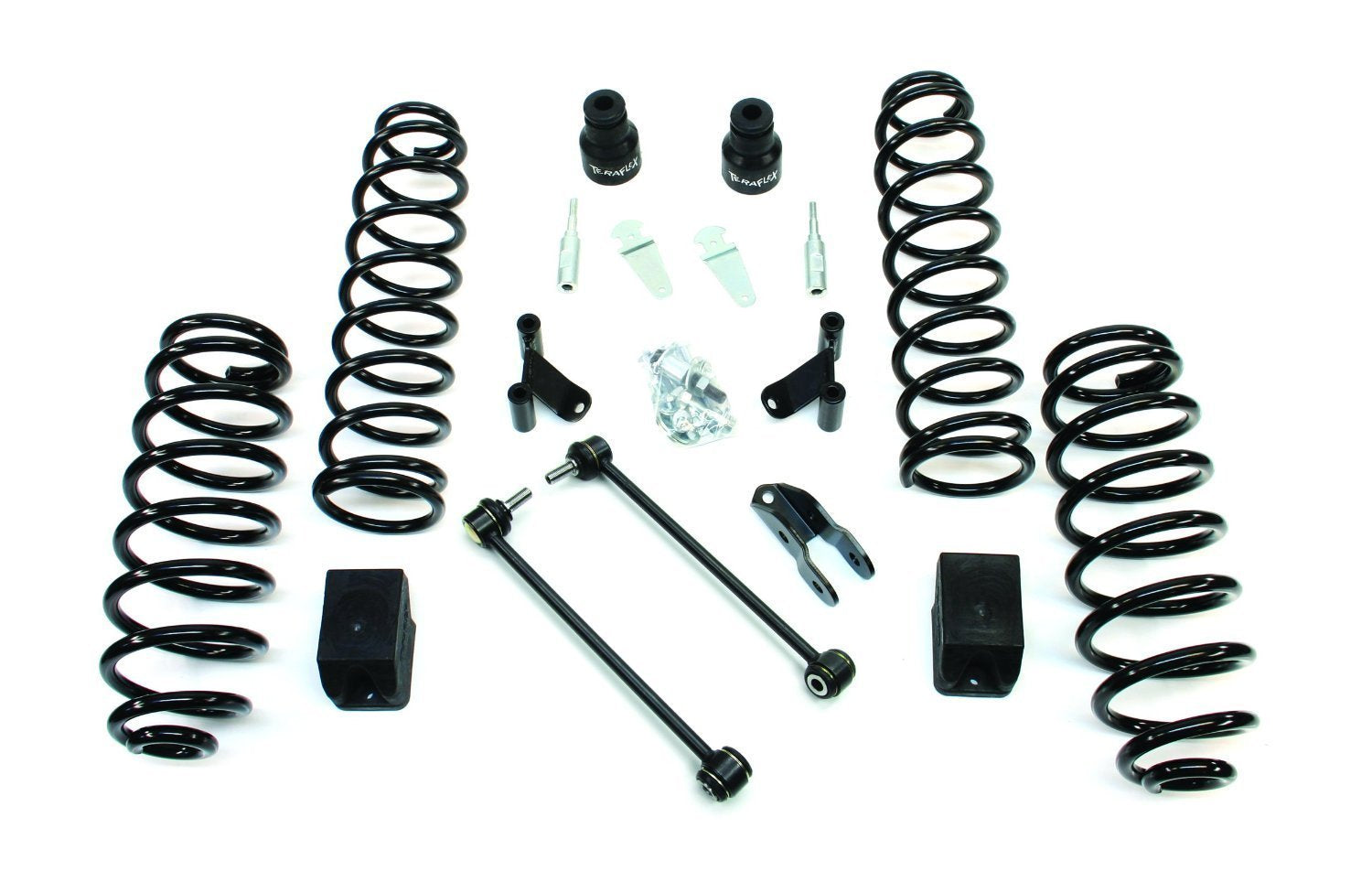 JK TeraFlex 1352002 2 Door Lift Kit Spring Box with Shock Extensions (2.5")