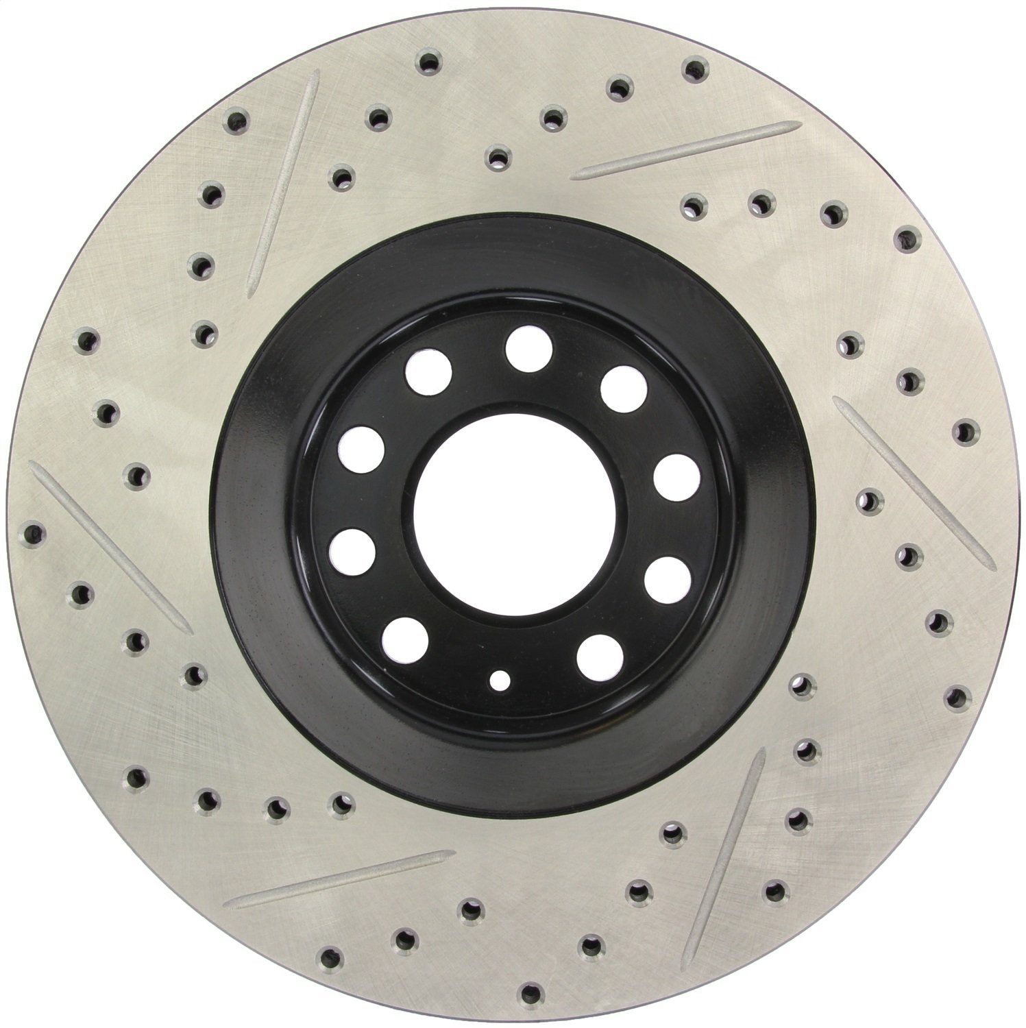 Sport Drilled/Slotted Brake Rotor StopTech 127.33096L (Front Left), 1 Pack