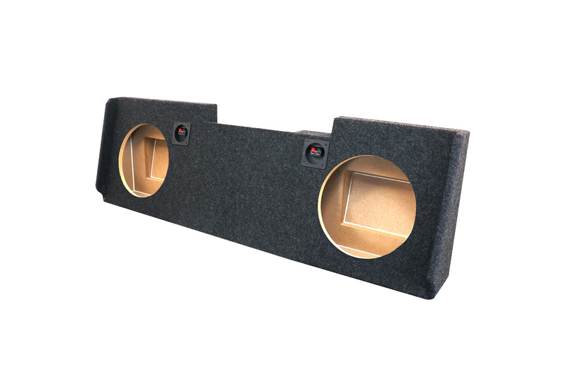 Bbox A184-12CPA Sealed Dual 12” Subwoofer Enclosure Fits 2014-2018 Chevrolet/GMC Silverado/Sierra Crew cab