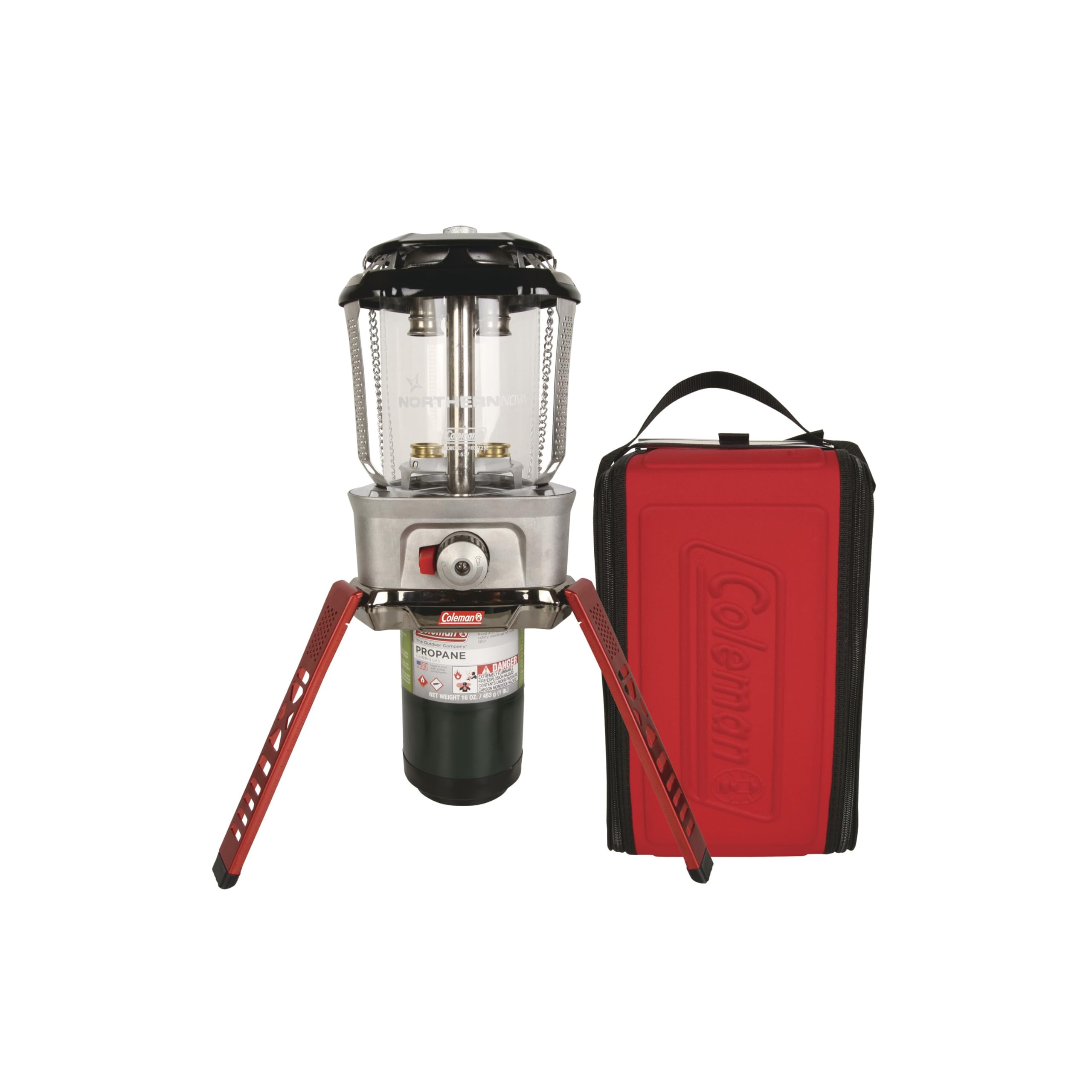 Northern Nova Coleman Propane Lantern with Case